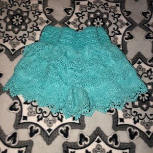 Girls Lacey shorts
